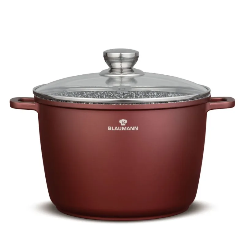 Stock pot 6,2 L with lid 24 cm Blaumann Cera Stone Collection BL-4087