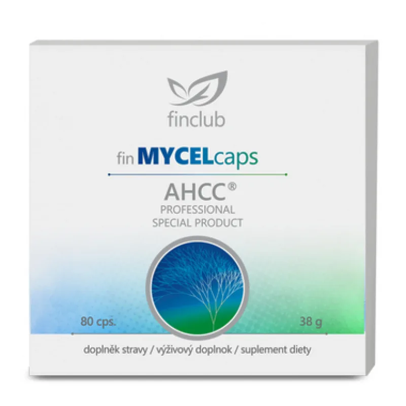 Fin Mycelcaps NEW 80 kapsl