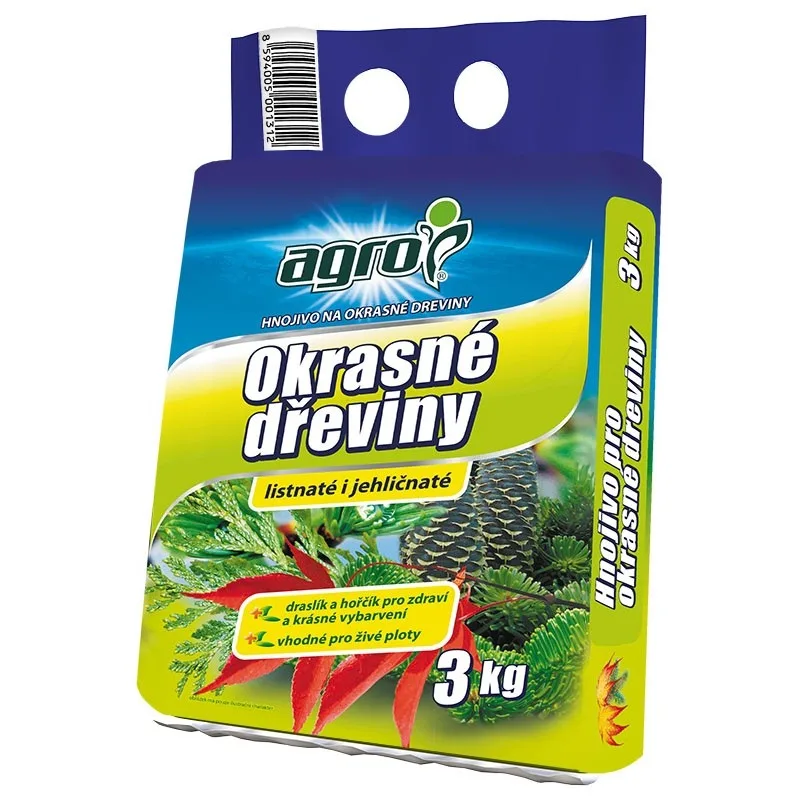 AGRO Hnojivo pre okrasné dreviny 3 kg | Zafido.sk