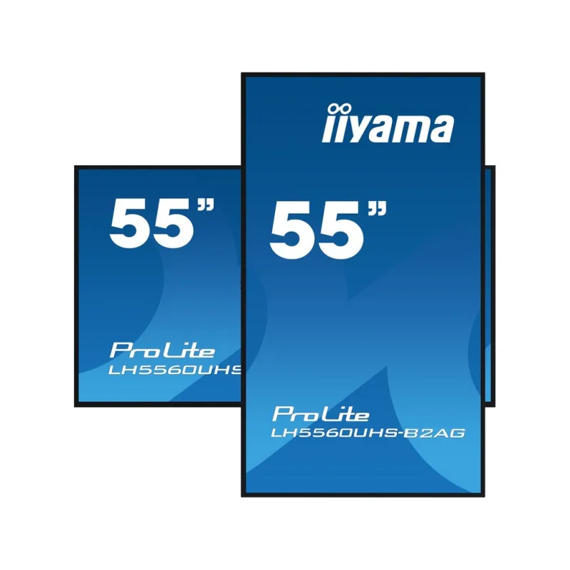 55" iiyama LH5560UHS-B2AG: VA, 4K UHD, Andr.11,24/7
