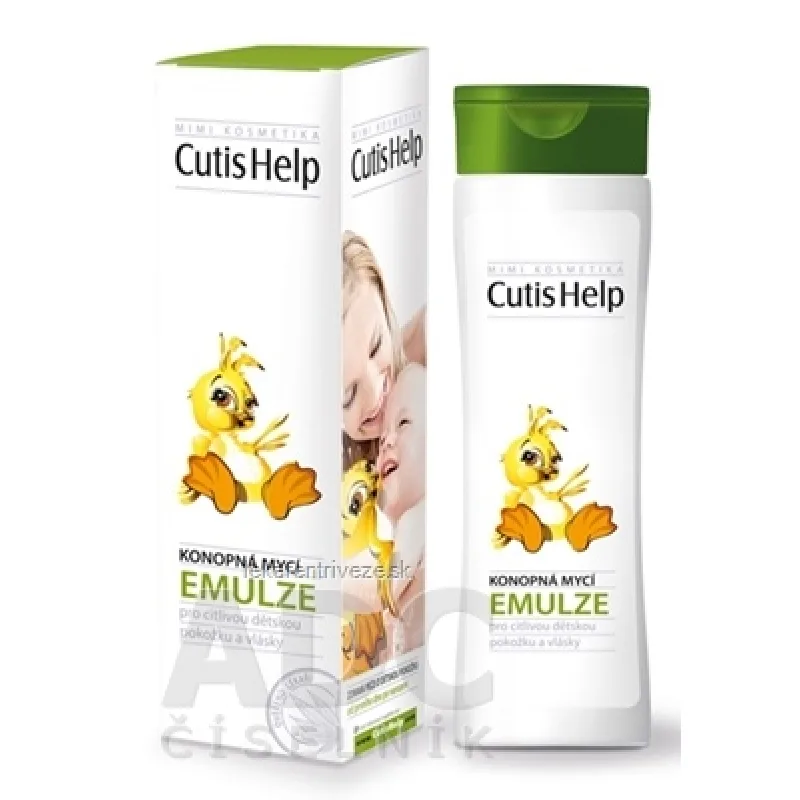 CutisHelp mimi konopná umývacia emulzia 1x200 ml