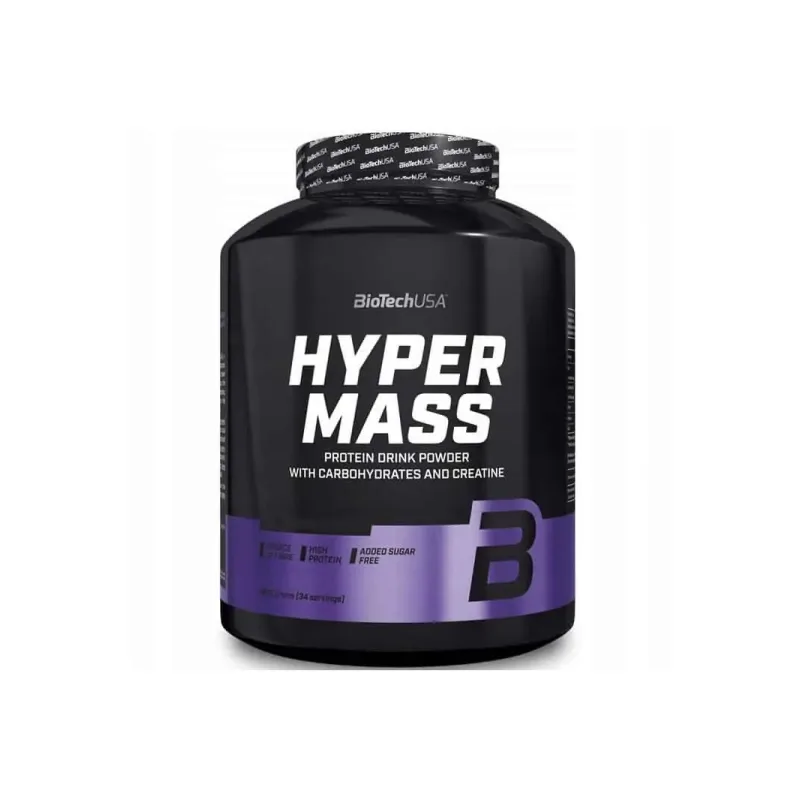 Biotech Hyper Mass (proteínovo-sacharidový koktail) 4000 g vanilky