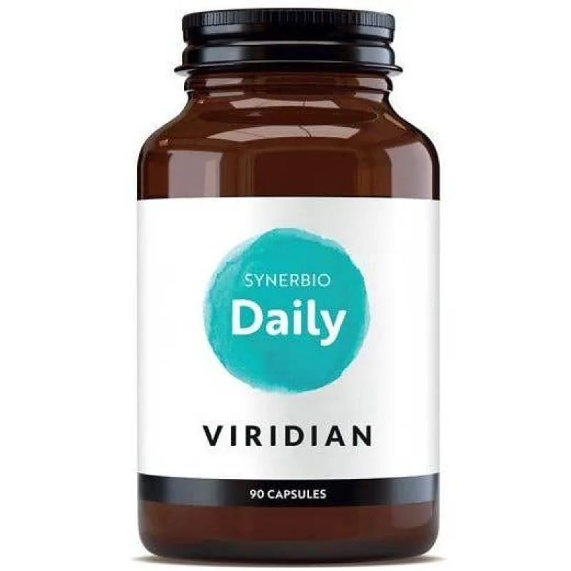 Viridian Synerbio Daily 90 kapsúl (Zmes probiotík a prebiotík)