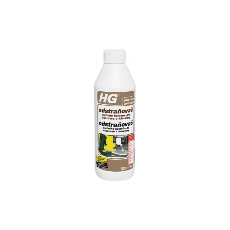 HG Odstraňovač vodného kameňa z kávovarov 500ml