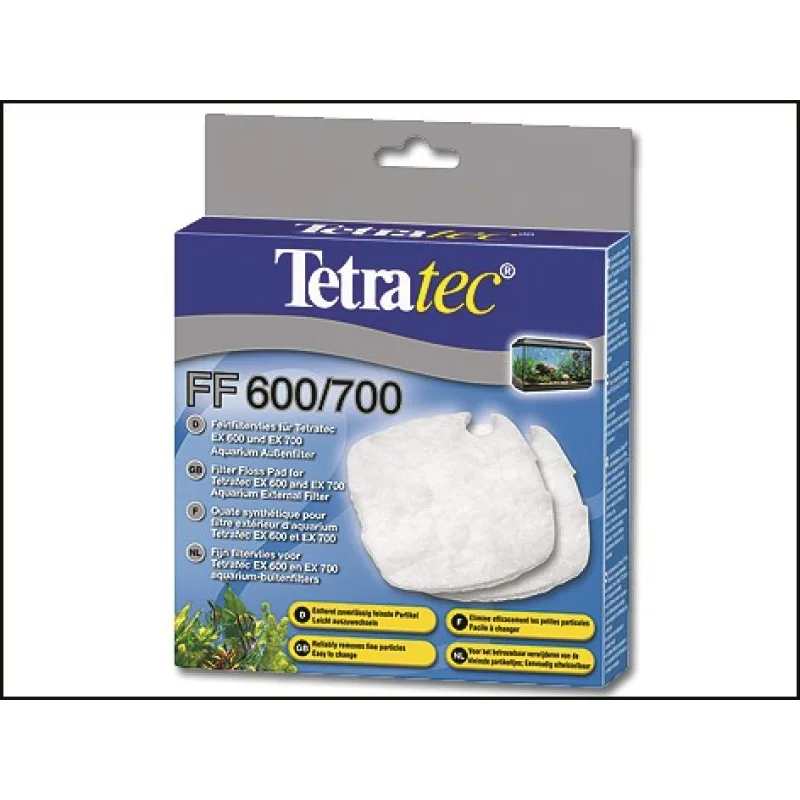Náplň vata filtračné Tetra Tec EX 400, 600, 700 2ks