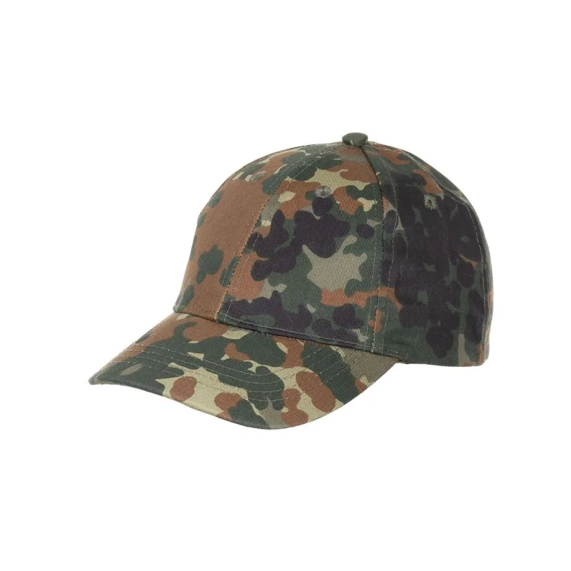 Šiltovka MFH detská "Baseball", flecktarn