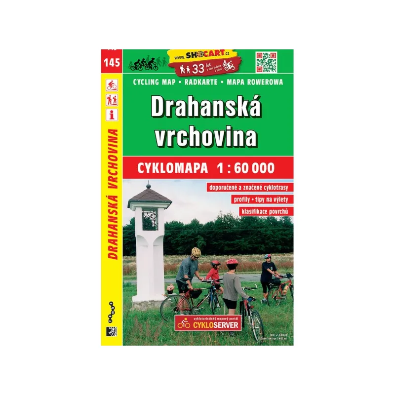 145 Drahanská vrchovina 1 : 60 000