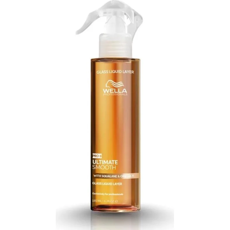 Wella Professionals Ultimate Smooth Glass Liquid Layer bezoplachové sérum na uhladenie vlasov 185ml