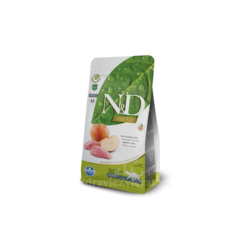 Farmina N&D Cat Prime (GF) Adult Boar & Apple 5 kg
