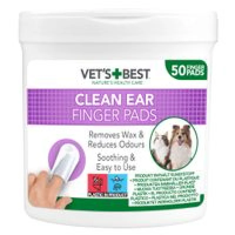 Vet's Best® Clean vankúšiky na čistenie uší