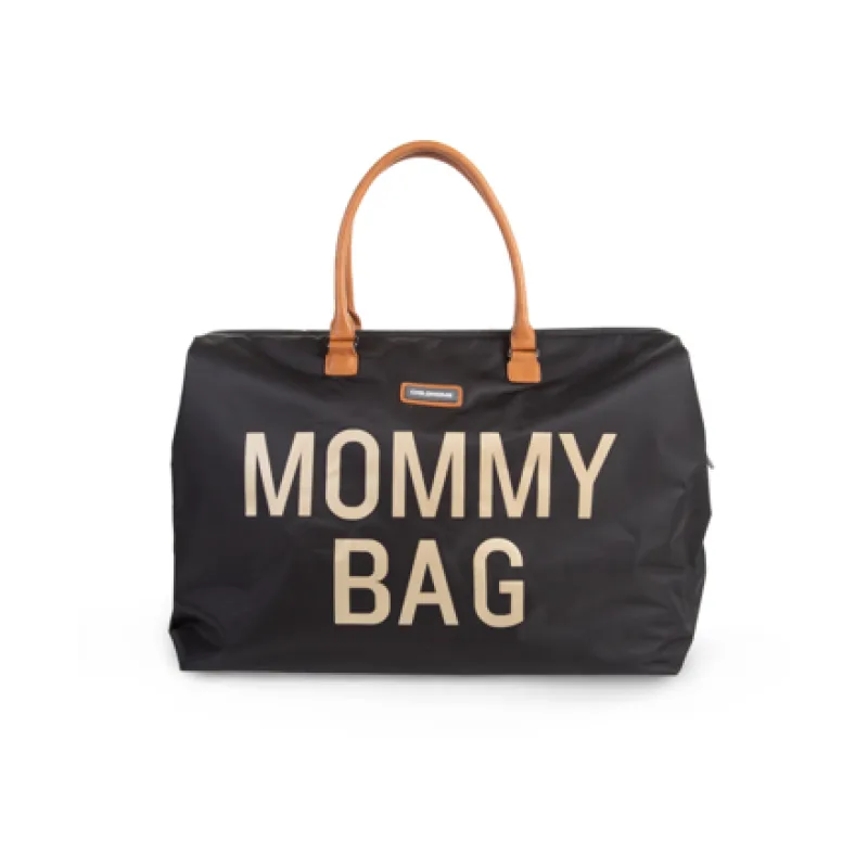 Childhome Prebaľovacia taška  Mommy Bag Big Black Gold