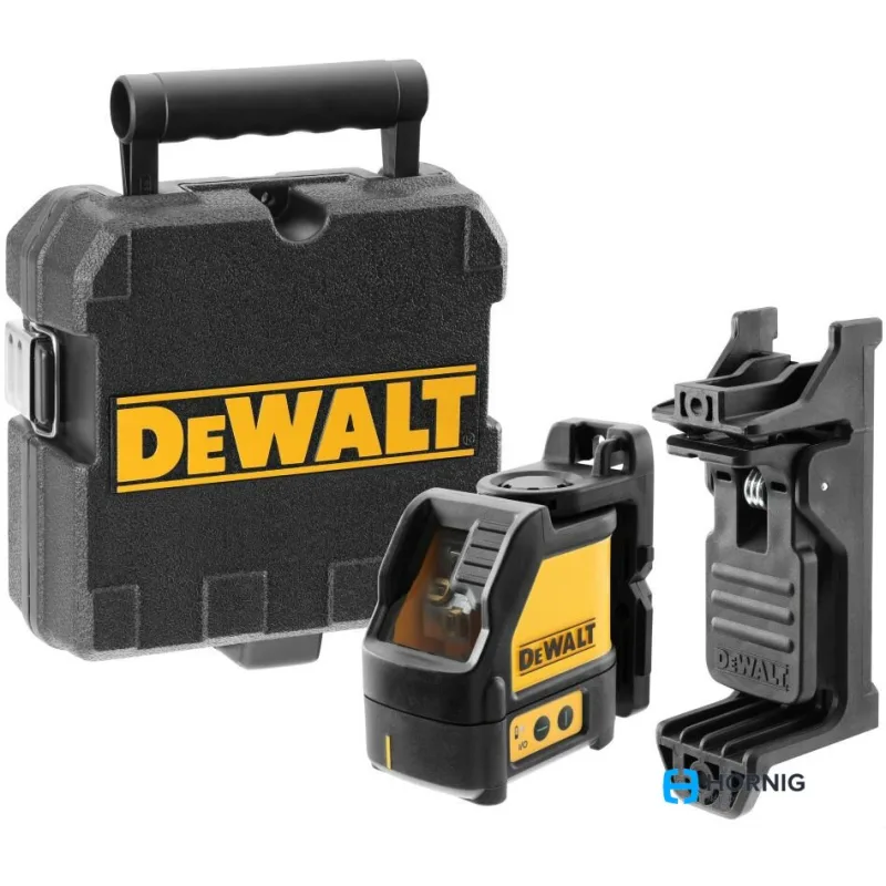 DeWalt DW088CG krížový laser, ZELENÝ, samonivelačný, dosah 20m