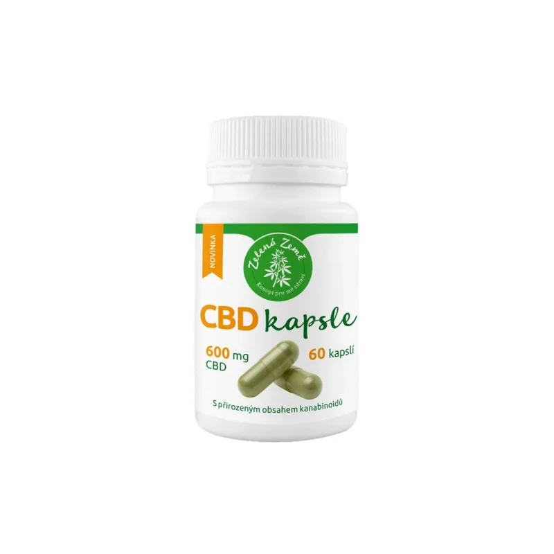 CBD kapsuly 600 mg CBD - 60 ks