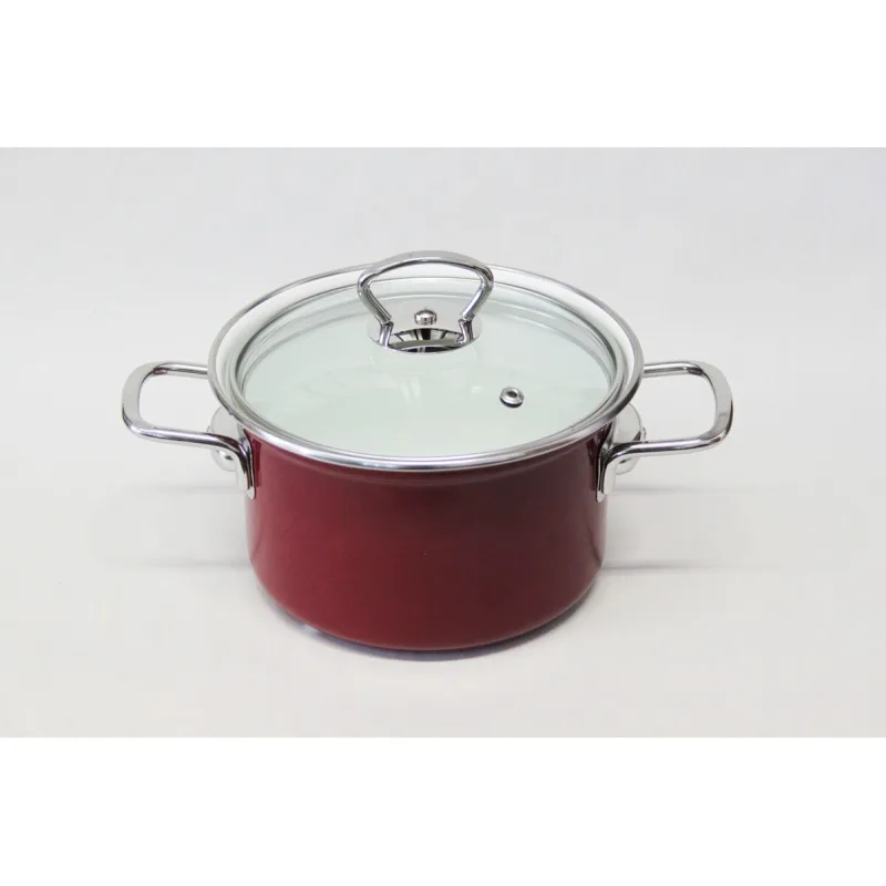 BELIS - Hrniec 2,1L so sklenenou pokrievkou 16cm, ECO-CERAM