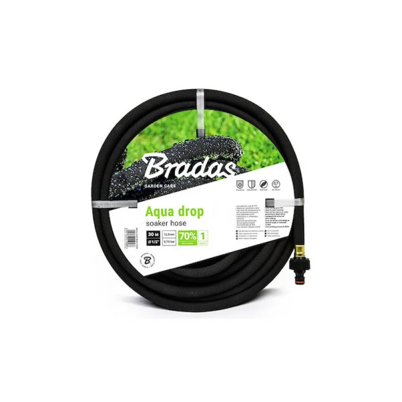 Zahradní zavlažovací kapací hadice 30m 1/2" AQUA-DROP