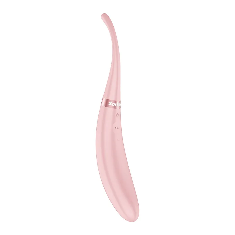 Satisfyer Tip Tease (Rose), rotační vibrátor na g-bod