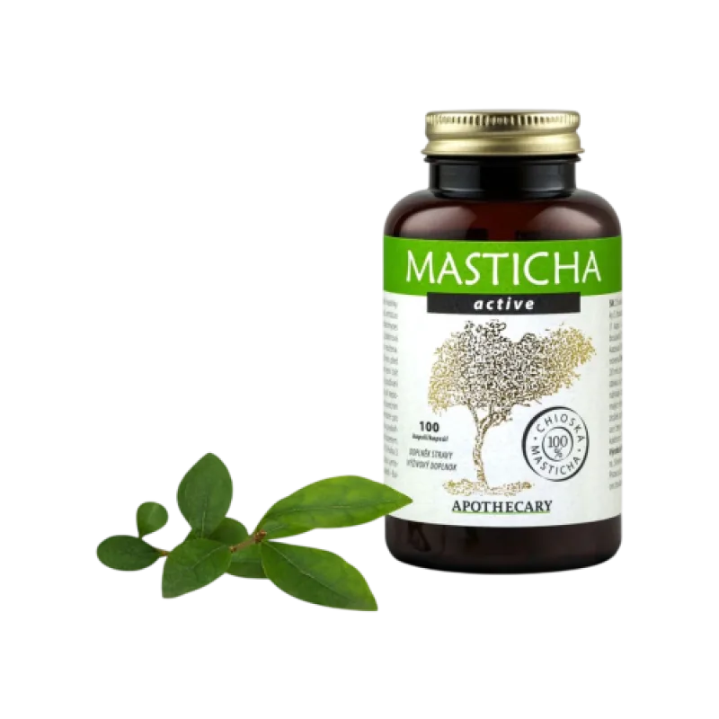 Masticha Terapia Masticha Active kapsule na trávenie - 100 tabliet Balenie: 100 tabliet