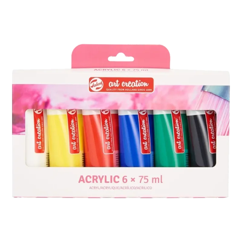 Akrylová sada farieb Talens ArtCreation - 6x75 ml