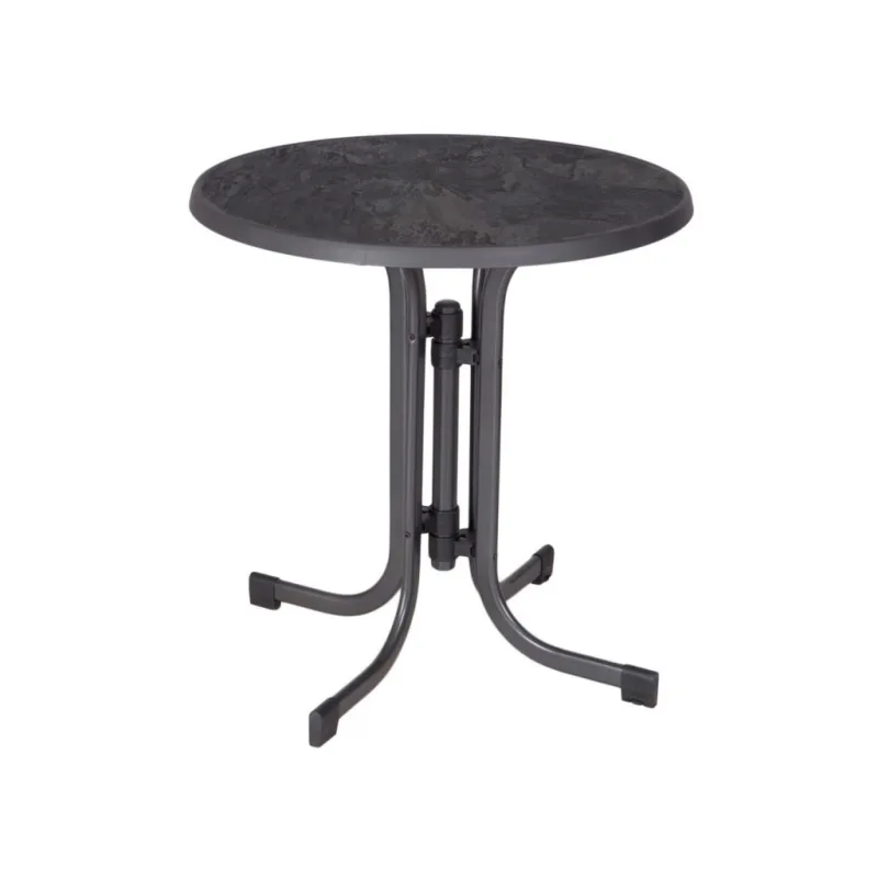 Okrúhly záhradný stôl Pizarra - 70 cm