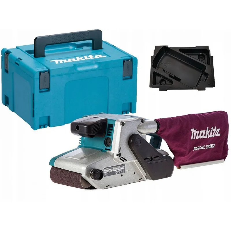 Makita 9404J pásová bruska 100x610mm, 1010W , Makpac