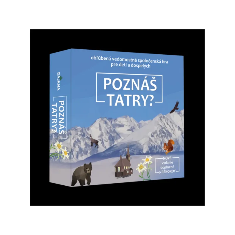 Spoločenská hra Poznáš Tatry?