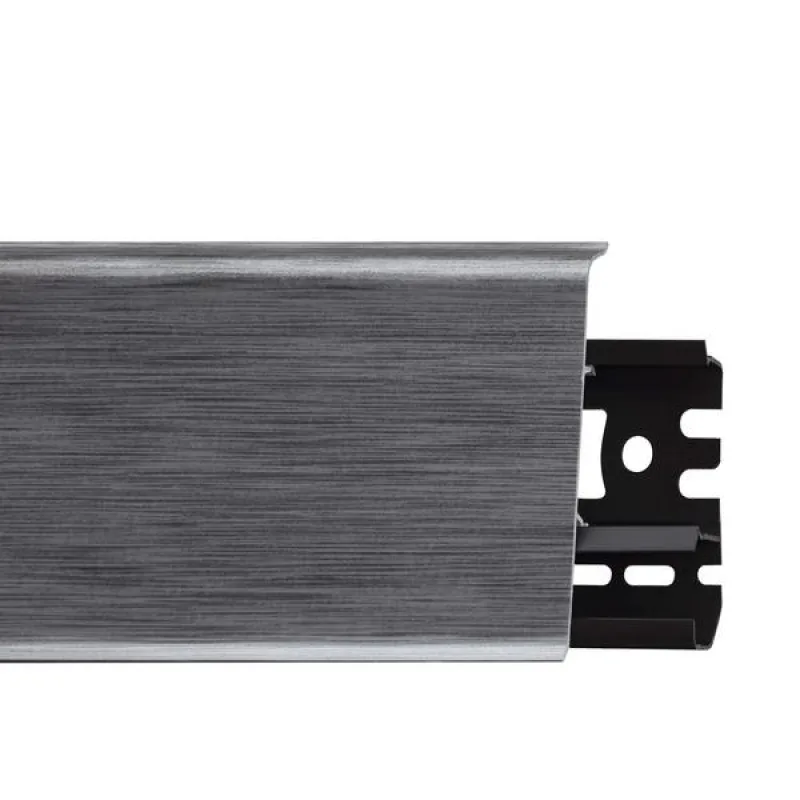 Lišta soklová PVC Arbiton INDO Hliník 17 26x70x2500 mm