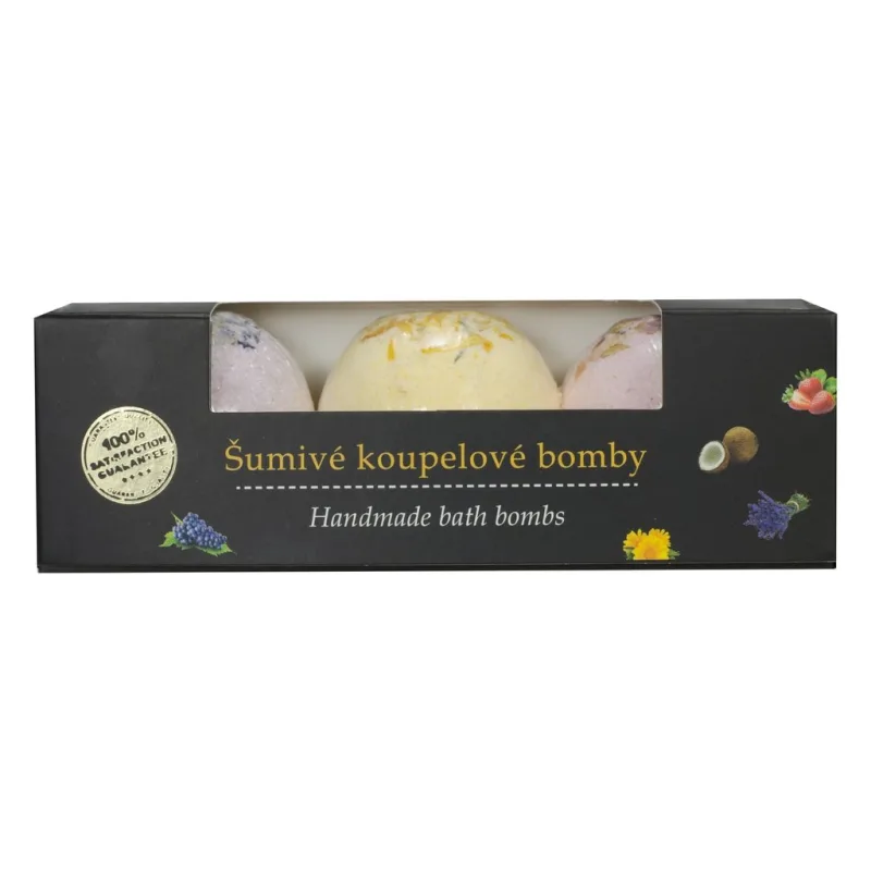 Kúpeľová bomba Levanduľa & Nechtík & Ruža BODY TIP
