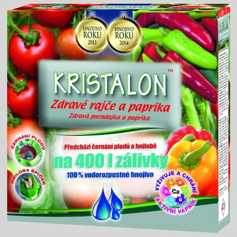 KRISTALON - HNOJIVO ZDRAVÁ PARADAJKA A PAPRIKA (0,5 KG)