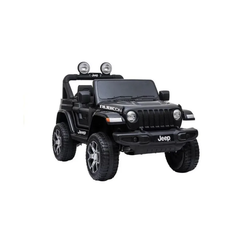 Elektrické auto Jeep Wrangler 4x4 čierne LEAN Toys 180W 12V - terénne vozítko s diaľkovým ovládaním