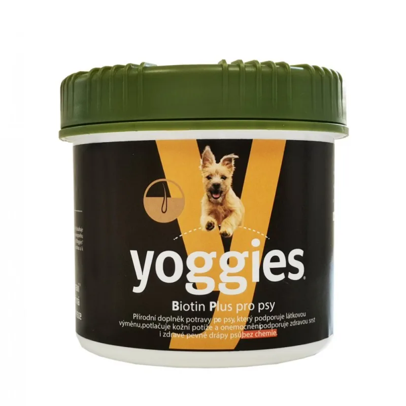 Yoggies Biotin Extra pre psov (peletky) 400g