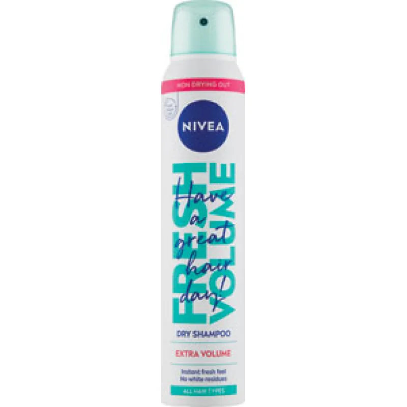 Nivea suchý šampón Fresh Volume 200 ml