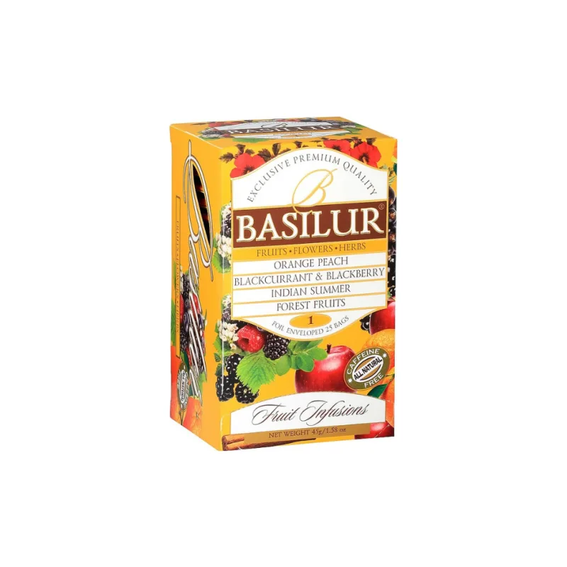Basilur Fruit Infusions Assorted Vol. I 25x1,8g (4448)