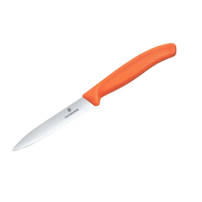 Victorinox Swiss Classic kuchynský nôž na zeleninu 10 cm - oranžový 6.7709.C1