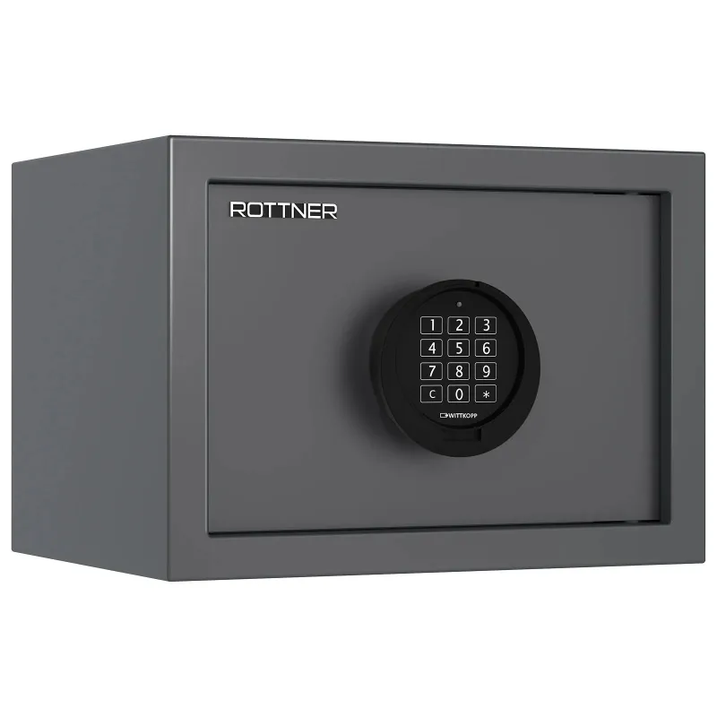 Nábytkový trezor PRAKTIK 25 EL, elektronický S1, 250 × 350 × 280 mm, 17 l
