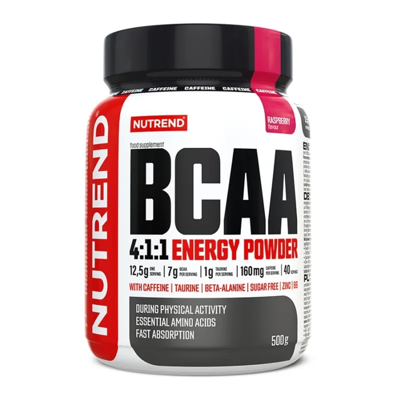 Nutrend BCAA 4:1:1 ENERGY POWDER 500 g
