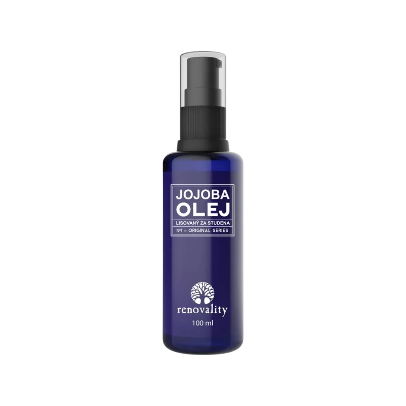 Renovality Jojobový olej za studena lisovaný, 100 ml