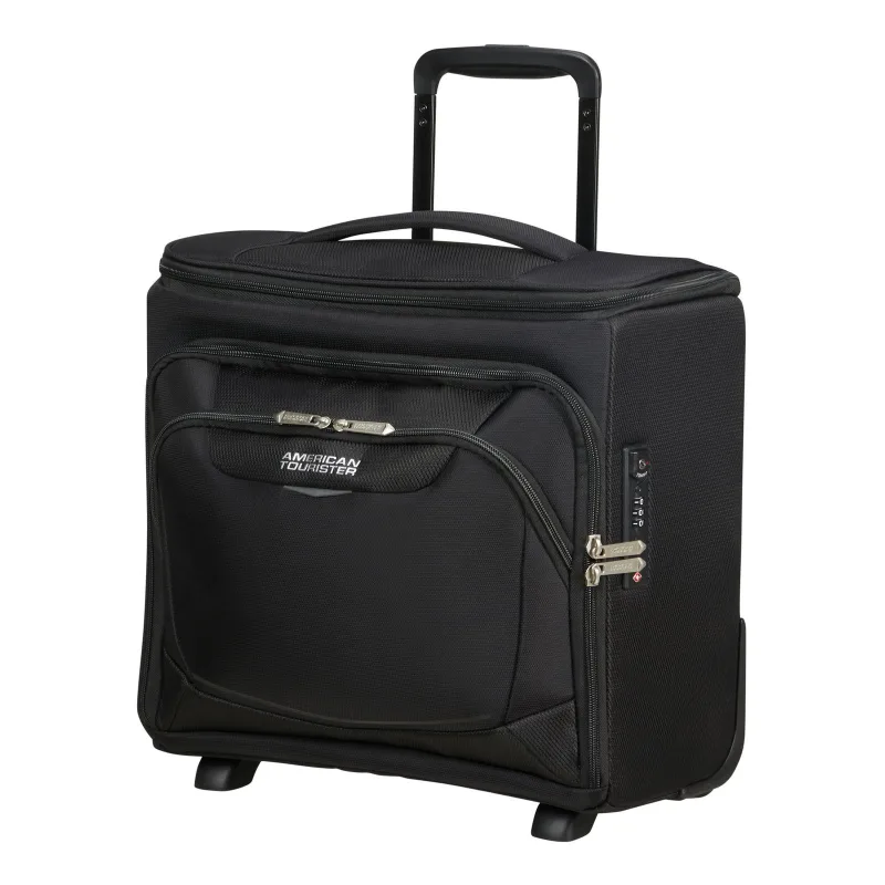 Cestovný kufor American Tourister SummerRide Upright Underseater EXP TSA Black