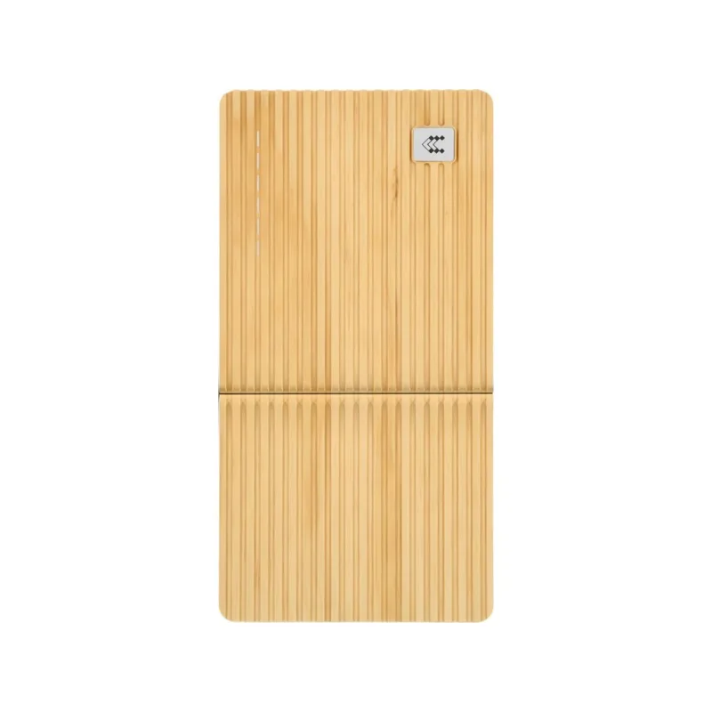 Teltonika TeltoCharge Krycí panel pro EVC1 verzi se zásuvkou, dřevěný