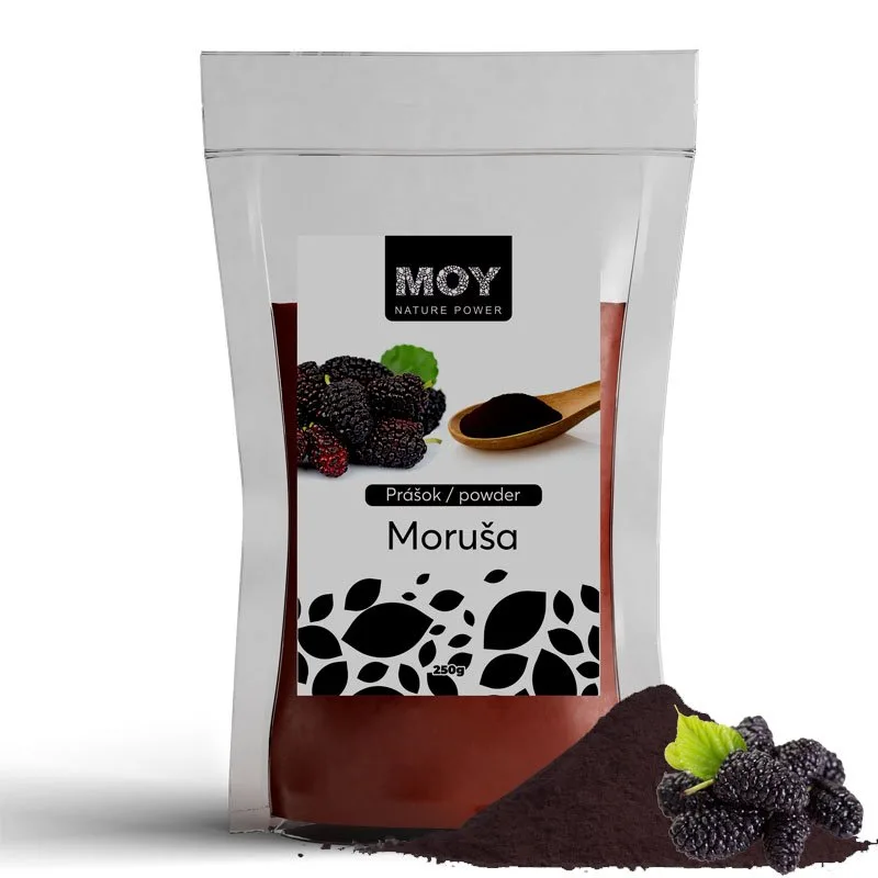 MOY Ovocný prášok Moruša 250g