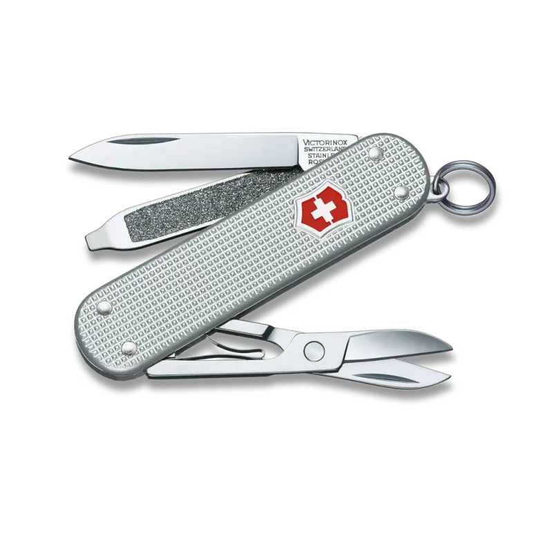 Victorinox 0.6221.26 Classic SD Alox, 58 mm, Silver (strieborný)