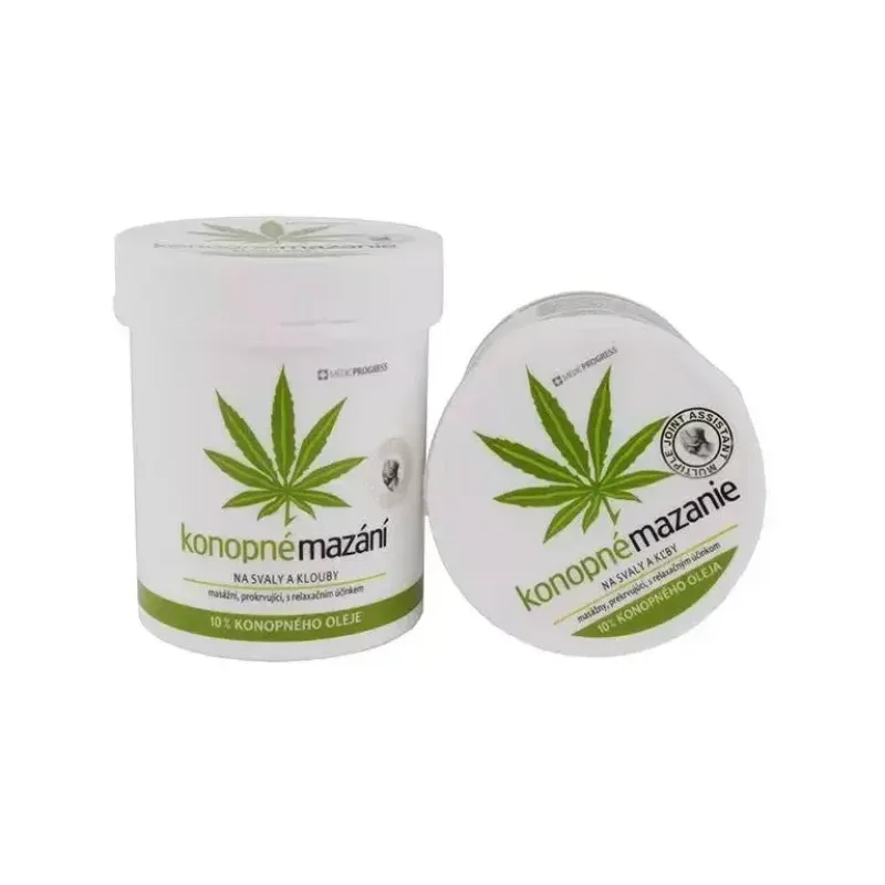 MEDICPROGRESS Konopné mazanie 250 ml