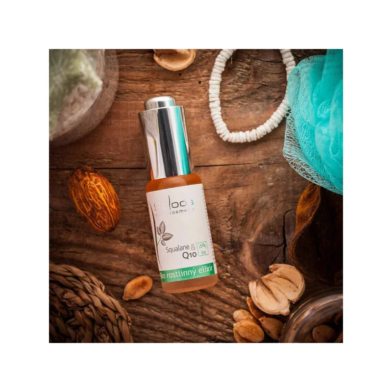 Saloos Bio rostlinný elixír Squalane & Q10 20 ml