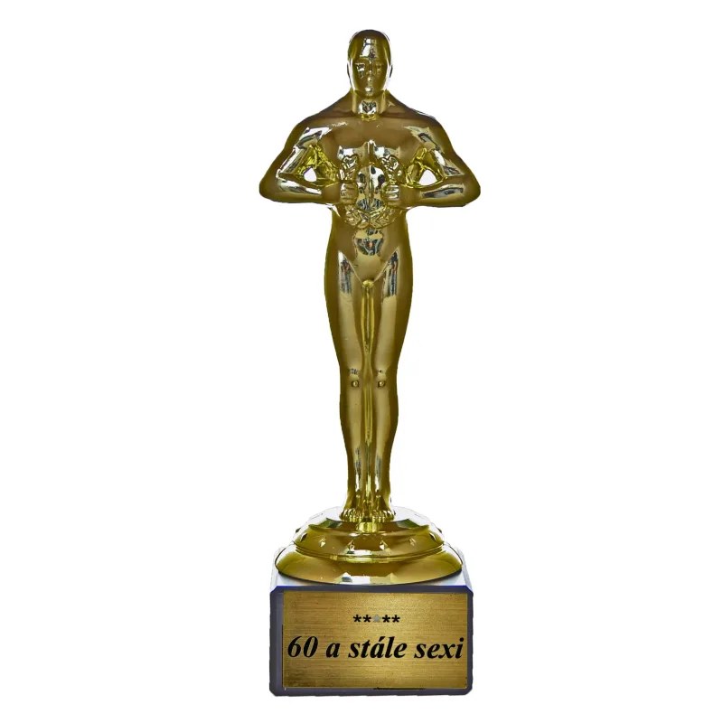 Soška Oscar - 60 a stále sexi