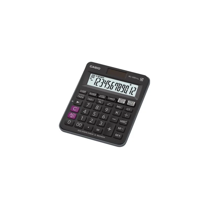 Kalkulačka, stolová, 12 miestny, CASIO "MJ-120D PLUS"