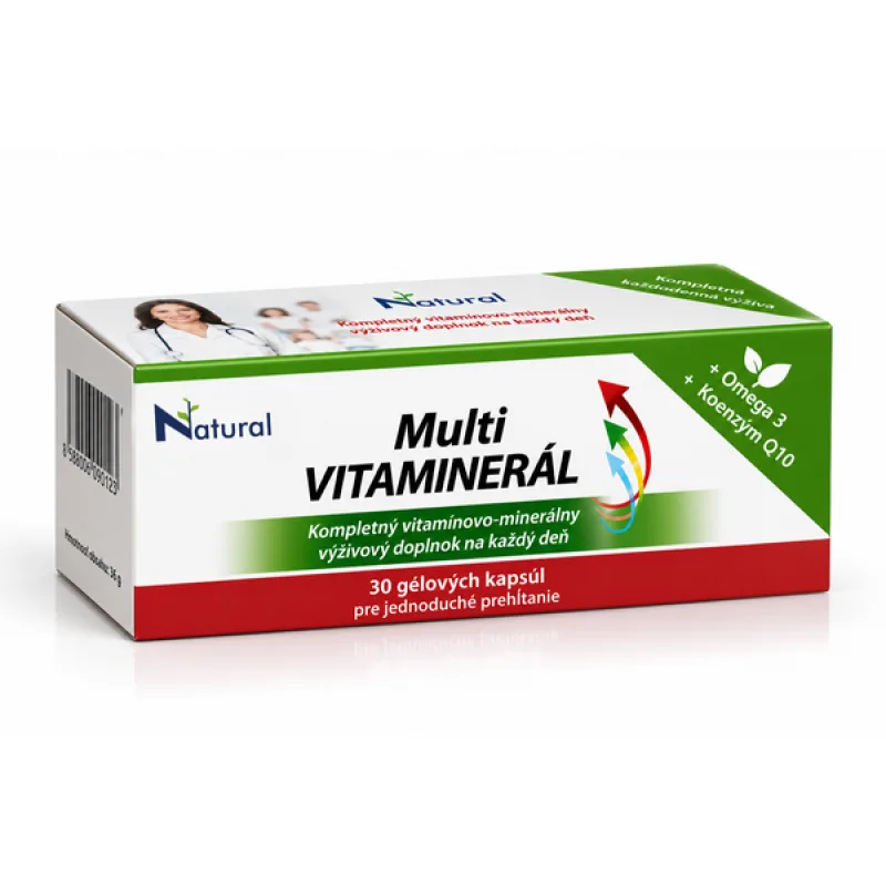 Multi-Vitaminerál - 30 kapsúl