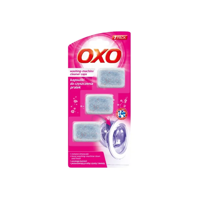 OXO čistiace kapsule do práčky 3 x 20g - Tvoja drogéria
