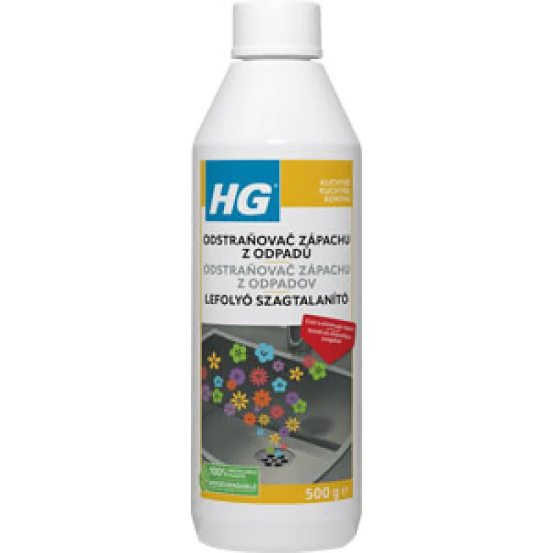 HG odstraňovač zápachu z odpadov 500 ml