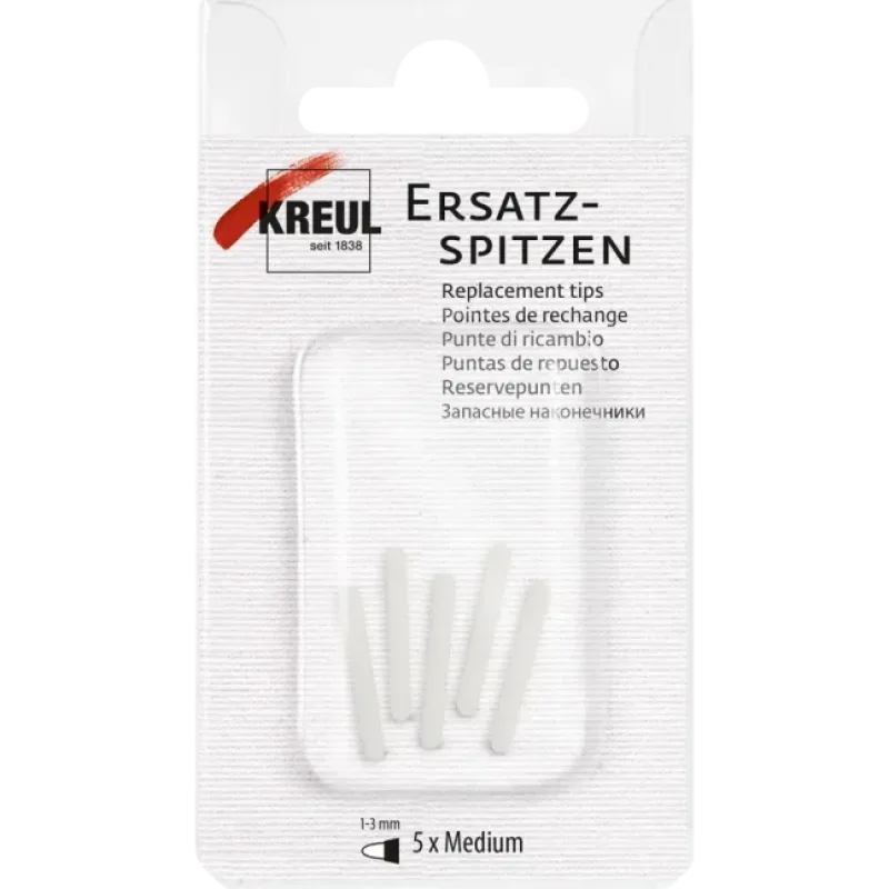 KREUL náhradné hroty medium (1-3 mm)