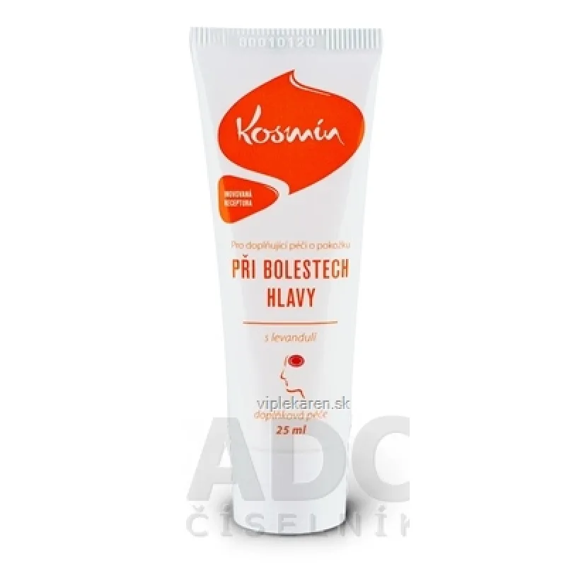 aromatica KOSMÍN pri bolestiach hlavy gél s levandulou 1x25 ml