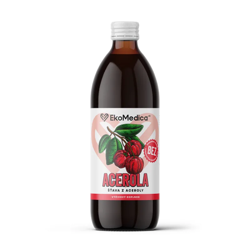 EkoMedica Acerola štava 100% 500 ml
